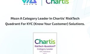 Mozn Recognized by Chartis Research as a Category Leader for KYC Solutions 2024