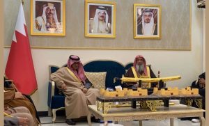 سعادة المستشار فهد بن محمد بن عجمي منيخر العجمي يزور مجلس الشيخ الدكتور جاسم بن أحمد السعيدي