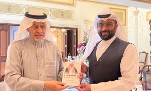 زيارة عميد قبيلة السعيدي الشيخ د .جاسم بن أحمد السعيدي إلى مجلس الوجيه زيد بن سعد العيسى في المملكة العربية السعودية