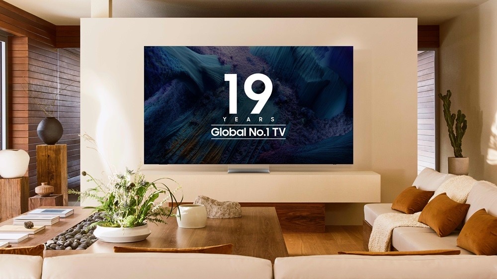 You are currently viewing سامسونج للإلكترونيات تحتفظ بصدارة السوق العالمي للتلفزيونات للعام الـ19 على التوالي