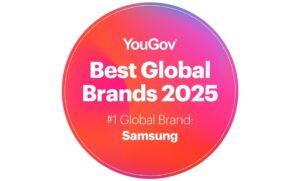 Samsung Tops YouGov’s Best Global Brands 2025 Rankings