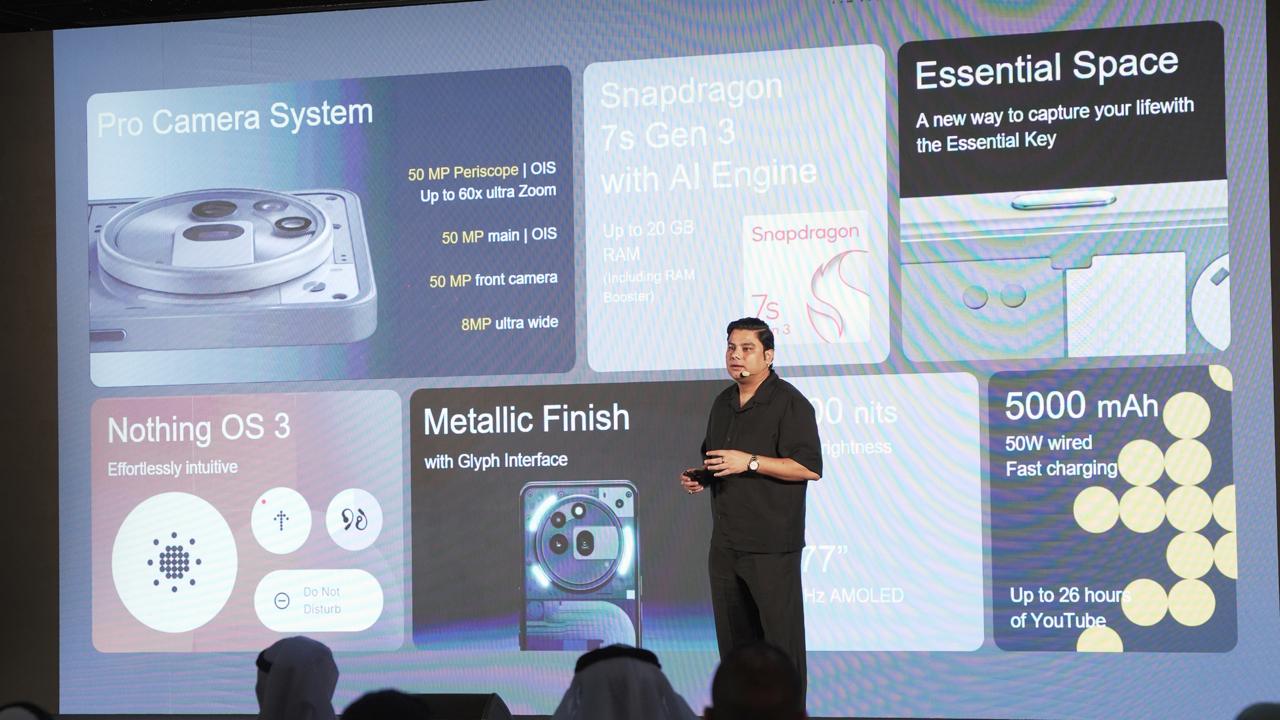 Read more about the article Nothing Phone 3a and 3a launches in the Middle East, right in time for Eid! The latest from the technology company marks the perfect Eid gift!