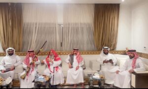 الشيخ الدكتور جاسم بن أحمد السعيدي الظفيري يزور مجلس الدكتور عبدالله الظفيري