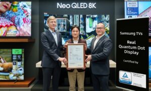 شاشات ‘QLED’ من سامسونج تحصل على شهادة ‘Real Quantum Dot Display’ من ‘TÜV Rheinland’
