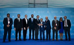 في رحلة الإستدامة _ نالت محطات المدينة المنورة وتبوك وبريدة جائزة أفضل مشروع لمعالجة مياه الصرف الصحي للعام أكسيونا تحصد جائزتين في حفل جوائز “غلوبال ووتر إنتليجنس” تحلية المياه ومعالجة مياه الصرف الصحي