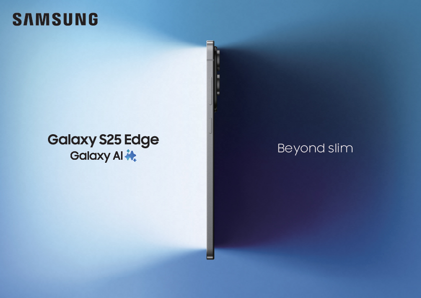 You are currently viewing تعرّف على هاتف ‘Galaxy S25 Edge’ من سامسونج: إنجاز هندسي يقدّم جيلاً جديداً من التصميم النحيف ويرتقي بمعايير الهواتف الذكية إضافة جريئة إلى سلسلة ‘Galaxy S’، يجمع بين الأداء الفائق، وكاميرا احترافية، وتجارب ذكاء اصطناعي مدعومة بتقنيات ‘Galaxy AI’