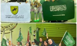 (الفارس العالمية) تحصد المركز الأول كأفضل مشروع في أولمبياد اللغة الإنجليزية ELO 2025