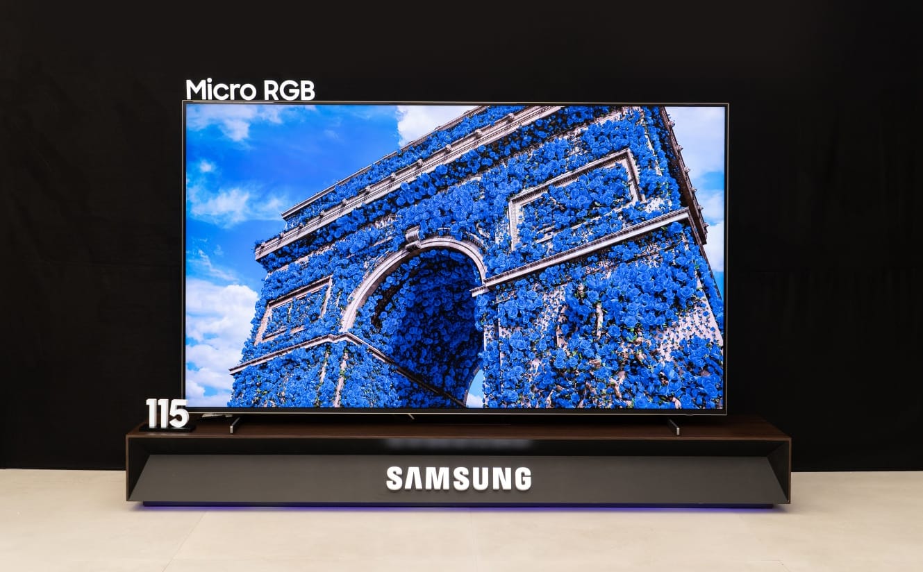 You are currently viewing Samsung Launches World First Micro RGB, Setting New Standard for Premium TV Technology Micro RGB delivers exceptional color accuracy with sub-100-micrometer LEDs, redefining the paradigm of ultra-premium displays
