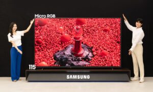 تضع معياراً جديداً لتقنيات التلفزيون الفاخرة سامسونج تطلق أول تقنية ‘Micro RGB’ في العالم بمصابيح ‘LED’ فائقة الصغر وجودة ألوان استثنائية