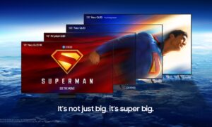 سامسونج تتعاون مع وارنر براذرز واستوديوهات دي سي لتقديم تجربة “Super Big” لفيلم سوبرمان