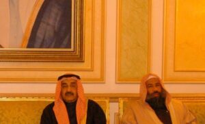 لقاء الشيخ جاسم السعيدي بالوجيه جاسم الخرافي في الكويت