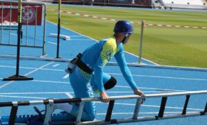 منافسات قوية في سباق (400) متر تتابع ببطولة العالم لرياضة الإطفاء والإنقاذ