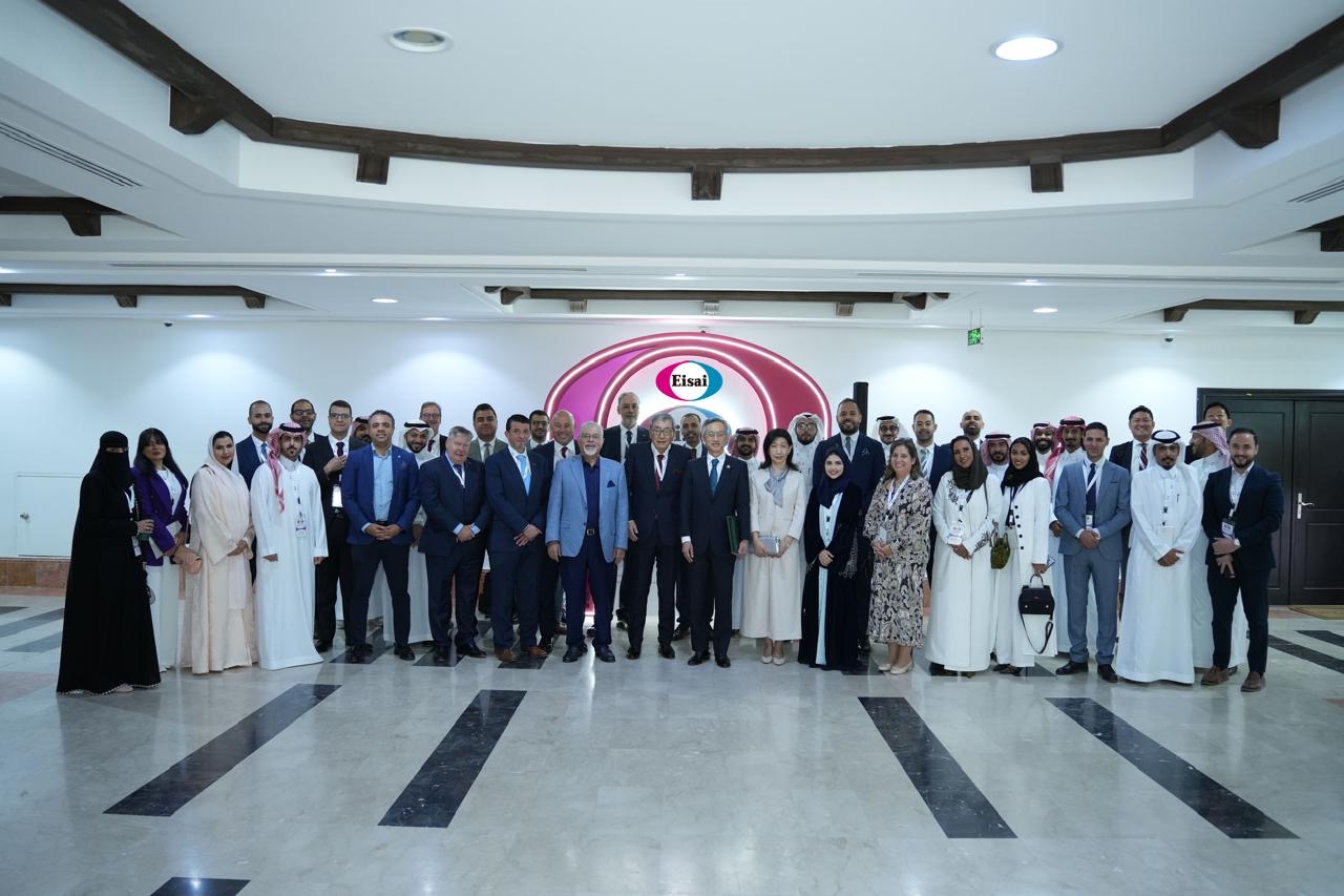 You are currently viewing بحضور السفير الياباني وكبار التنفيذيين في الشركة شركة إييساي للأدوية تدشن فرعًا جديدًا في المملكة العربية السعودية لتعزيز رعاية المرضى في مجالات مرض الزهايمر، الأرق، والأورام