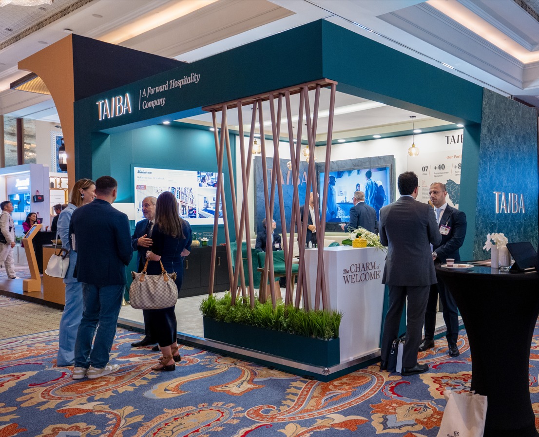 You are currently viewing As a Strategic Partner: Taiba Showcases Its New Identity and Strategy at the Future Hospitality Summit 2025 in Dubai