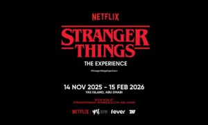 جزيرة ياس تستضيف تجربة ترفيهية فريدة مستوحاة من مسلسل “سترينجر ثينقز” الشهير تتيح للضيوف فرصة لاختبار أنفاق “أبسايد داون” المظلمة ابتداءً من 14 نوفمبر