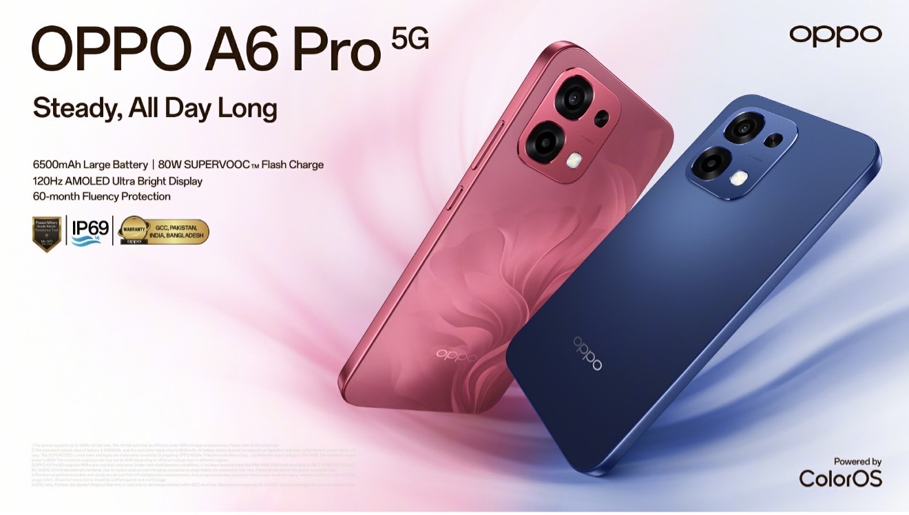 You are currently viewing Introducing the OPPO A6 Pro, Featuring Long-Lasting Battery and Built-In Durability for Uncompromised Power and Experience