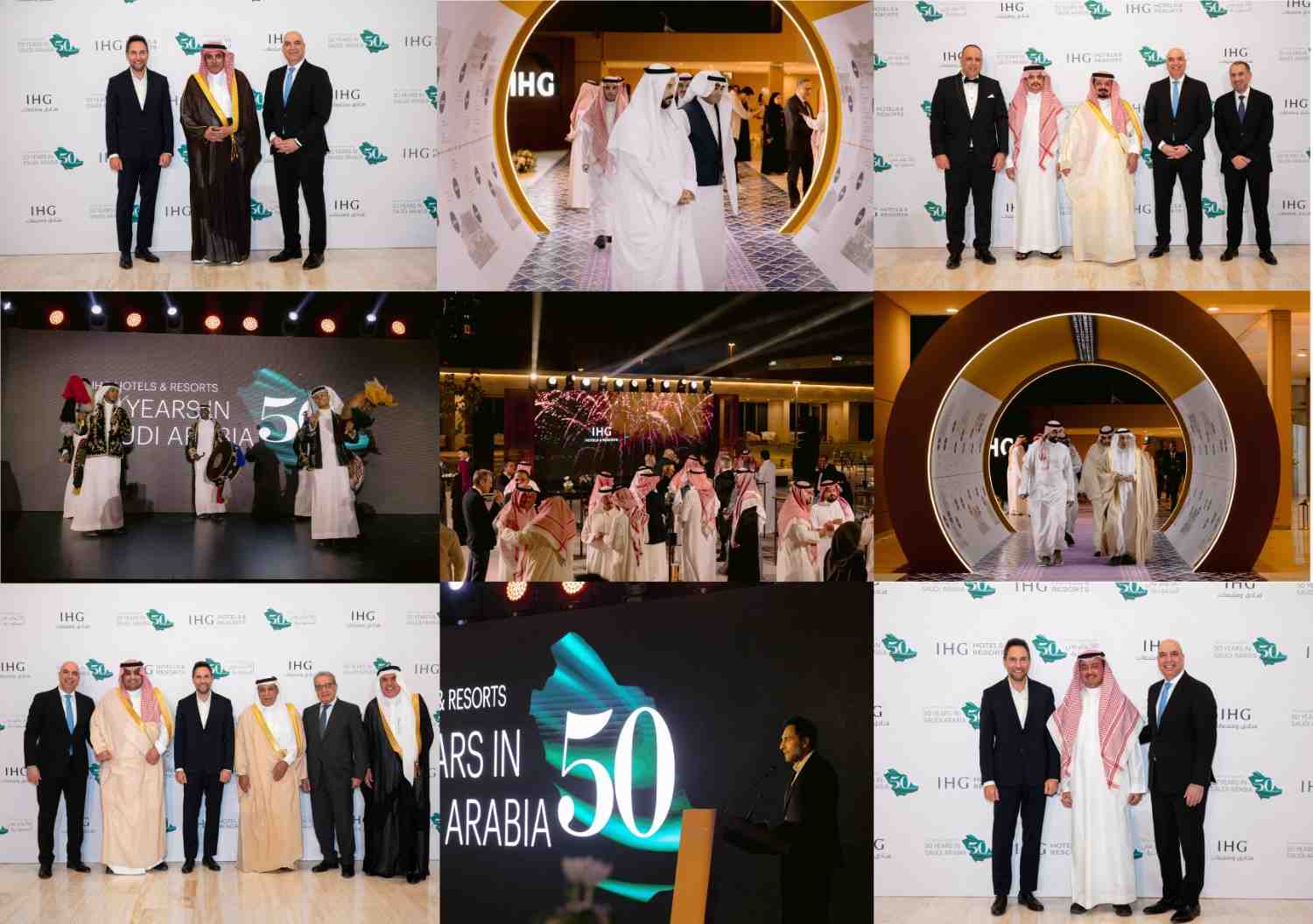 You are currently viewing IHG Hotels & Resorts marks 50 years in Saudi Arabia and opens a new chapter of inspired hospitality  IHG’s 50-year legacy in the Kingdom sets the foundation for its next phase of growth as the company strengthens its portfolio, deepens partnerships, and empowers Saudi talent in line with Vision 2030.