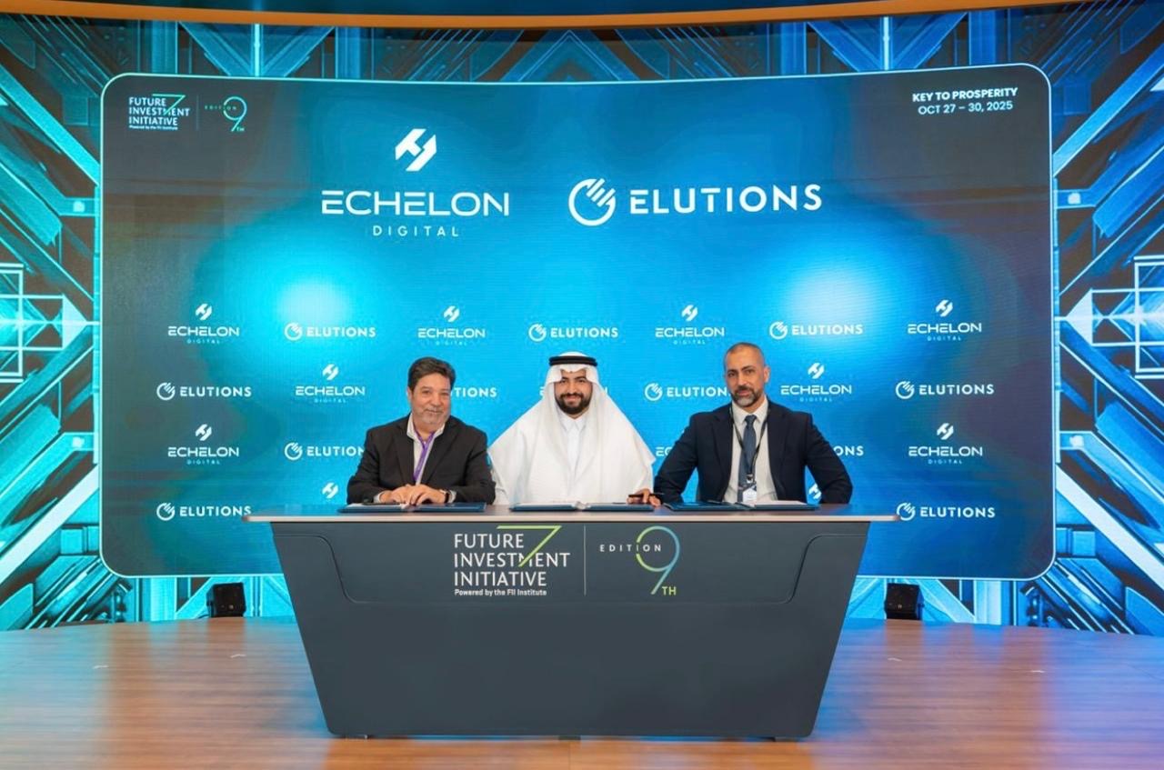 You are currently viewing ايشيلون ديجيتال وإليوشنز تعلنان عن شراكة استراتيجية لتسريع التحول الرقمي القائم على الذكاء الاصطناعي في السعودية والشرق الأوسط