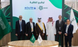 على هامش معرض سيتي سكيب جلوبل 2025 في الرياض