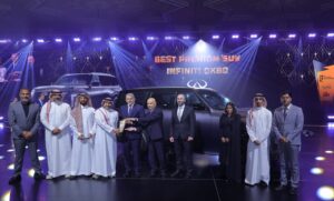 إنفينيتي  QX80تُتوّج كأفضل سيارة دفع رباعي فاخرة ضمن جوائز قطاع السيارات بالمملكة العربية السعودية لعام 2025
