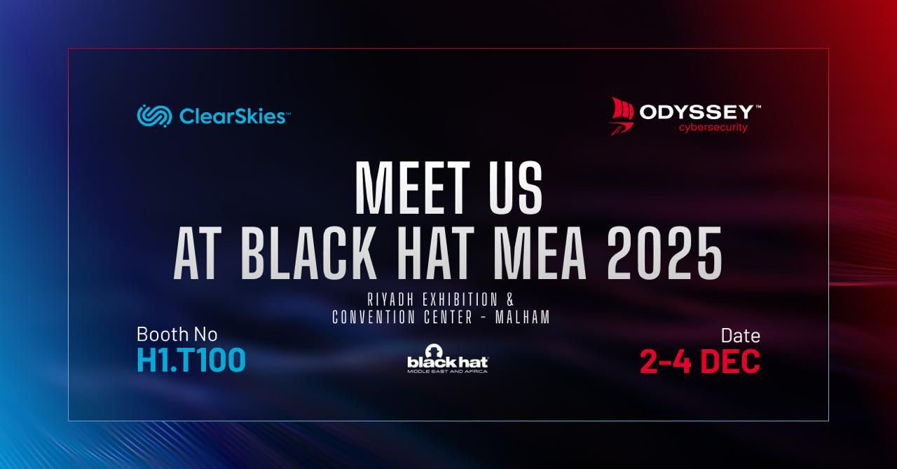 You are currently viewing أوديسي تشارك في فعالية بلاك هات الشرق الأوسط وأفريقيا