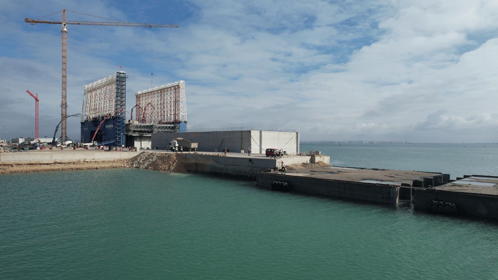 You are currently viewing ACCIONA PRESSES FORWARD IN THE INDUSTRIALIZATION OF PORT WORKS