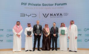 الفطيم BYD السعودية والأكاديمية الوطنية للسيارات والمركبات (ناڤا)  توقعان اتفاقية شراكة استراتيجية لتأهيل الكفاءات الوطنية في قطاع المركبات الكهربائية