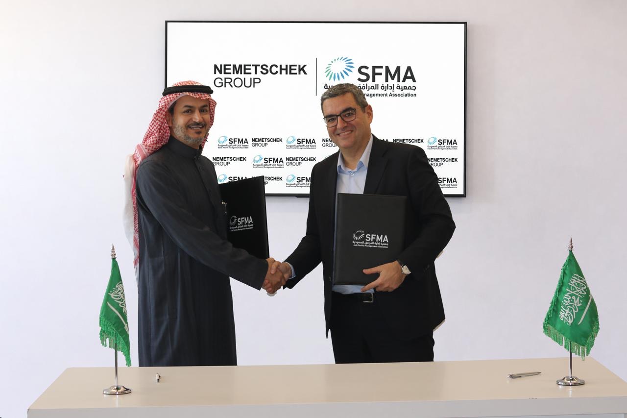 You are currently viewing Nemetschek and Saudi Facility Management Association Sign Strategic MoU to Advance Smart and Sustainable Facilities Management in Saudi Arabia
