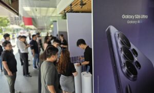 سامسونج تطرح سلسلتي Samsung Galaxy S26 وGalaxy Buds4 في الأسواق العالمية   سلسلة أجهزة Galaxy S26 تسجل نمواً من خانتين في الطلبات المسبقة مع اختيار أكثر من 70% من العملاء اقتناء جهاز Galaxy S26 Ultra بالتزامن مع إطلاق سلسلة Galaxy Buds4 ذات الصوت الغامر