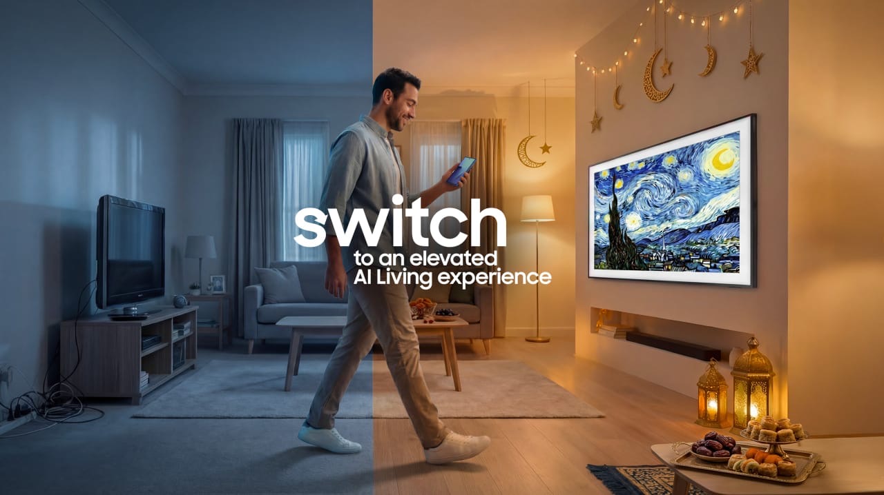 You are currently viewing Samsung Presents ‘Switch to an Elevated AI Living Experience’ with Exclusive Offers This Ramadan   • Samsung’s AI Living experiences are designed to help families and individuals skip the chaos and switch to calmer and more meaningful Ramadan moments