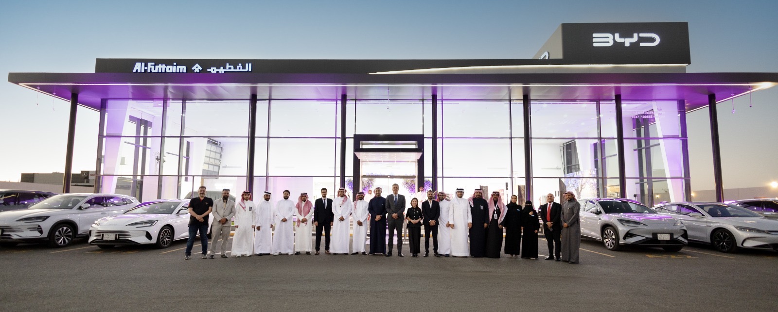 You are currently viewing الفطيم BYD السعودية تُعزّز توسّعها الاستراتيجي بافتتاح ثلاث صالات عرض  وعروض خاصة بشهر رمضان