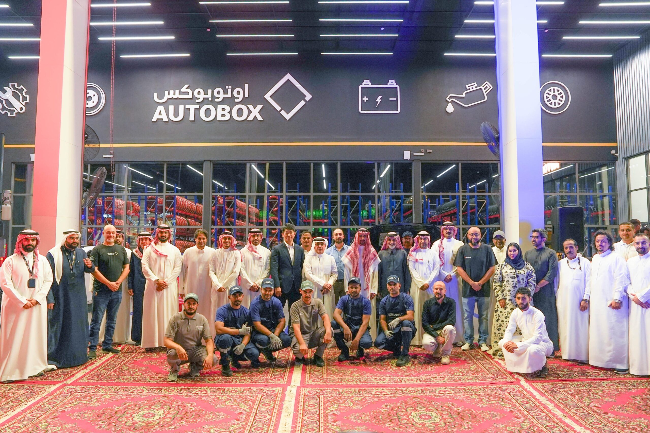 You are currently viewing ضمن استراتيجية تعزيز حضورها في قطاع خدمات السيارات:  مجموعة بن شيهون تفتتح أكبر مراكز “أوتوبوكس” لخدمات السيارات في جدة.