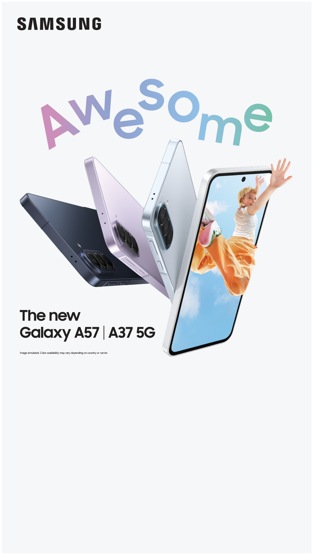 You are currently viewing Samsung Redefines the Mid-Range Experience with the Official Saudi Arabian Launch of the Galaxy A57 5G and Galaxy A37 5G