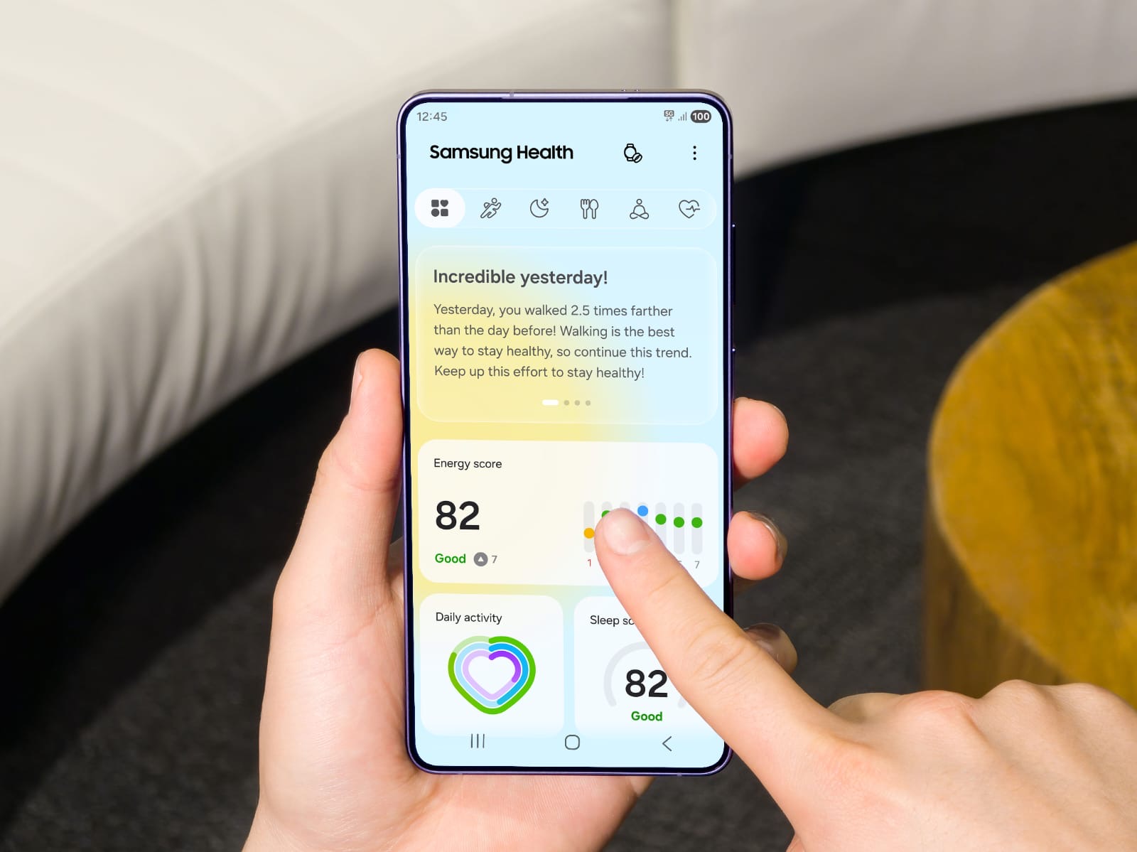 You are currently viewing سامسونج تحوّل ساعة Galaxy Watch إلى رفيقٍ للصحة اليومية بتحديثات مدعومة بالذكاء الاصطناعي