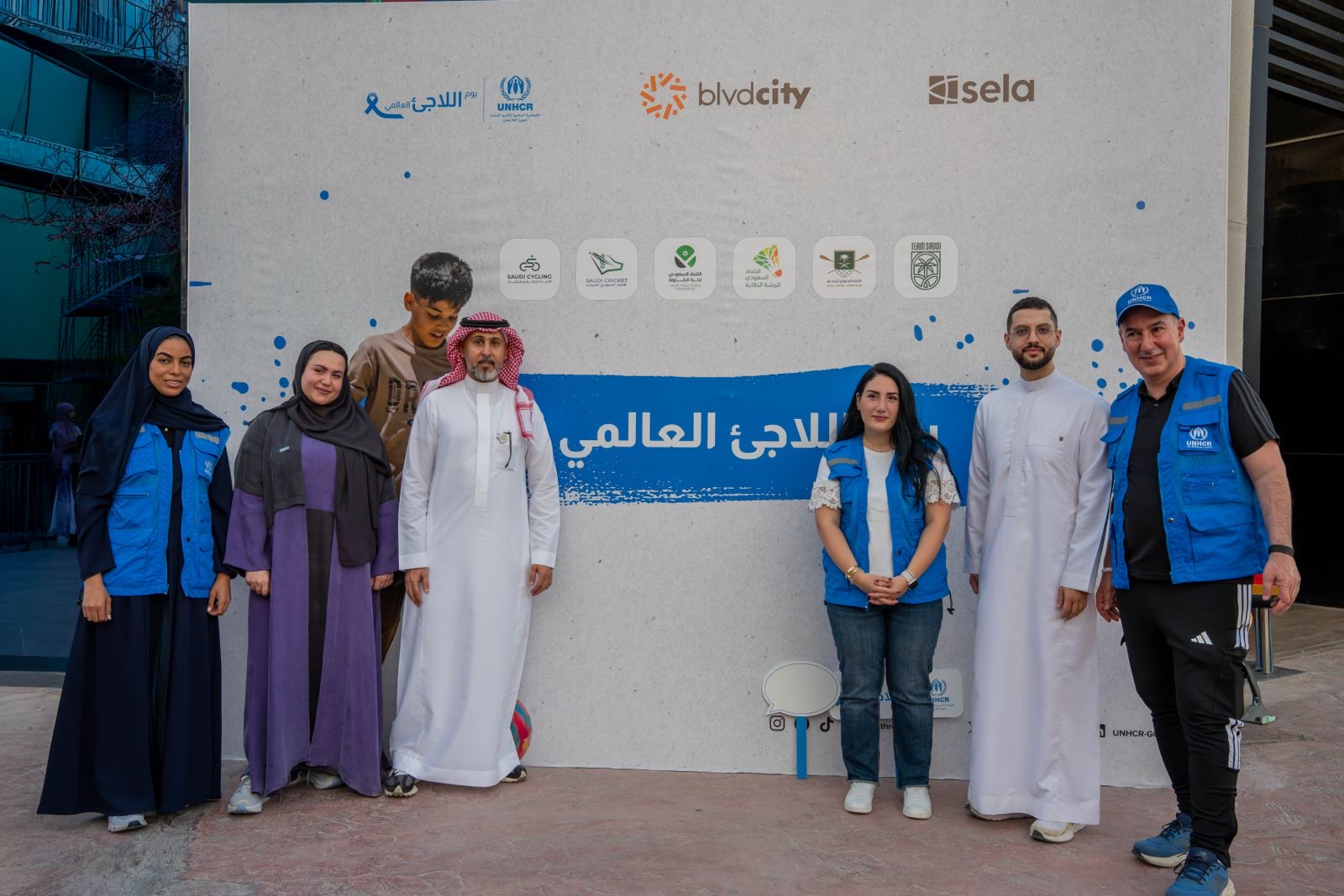You are currently viewing Joint Press Release: On World Refugee Day, UNHCR and the Saudi Olympic & Paralympic Committee Highlight the Role of Sport in Empowerment and Solidarity