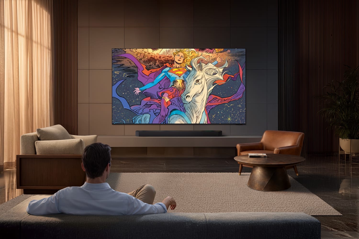 You are currently viewing سامسونج تحتفل بالإطلاق العالمي لفيلم “سوبرغيرل” بالتعاون مع وارنر براذرز بيكتشرز ودي سي استوديوز الشراكة تنقل أجواء هذه الملحمة السينمائية إلى تطبيق Samsung Art Store وتتيح تجارب تفاعلية مختارة لعشاق السينما