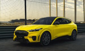 Ford Mustang Mach-E, Ford’s First All-Electric Performance SUV, Arrives at Ford MYNM Showrooms in Saudi Arabia Mustang heritage, reimagined for the electric age.