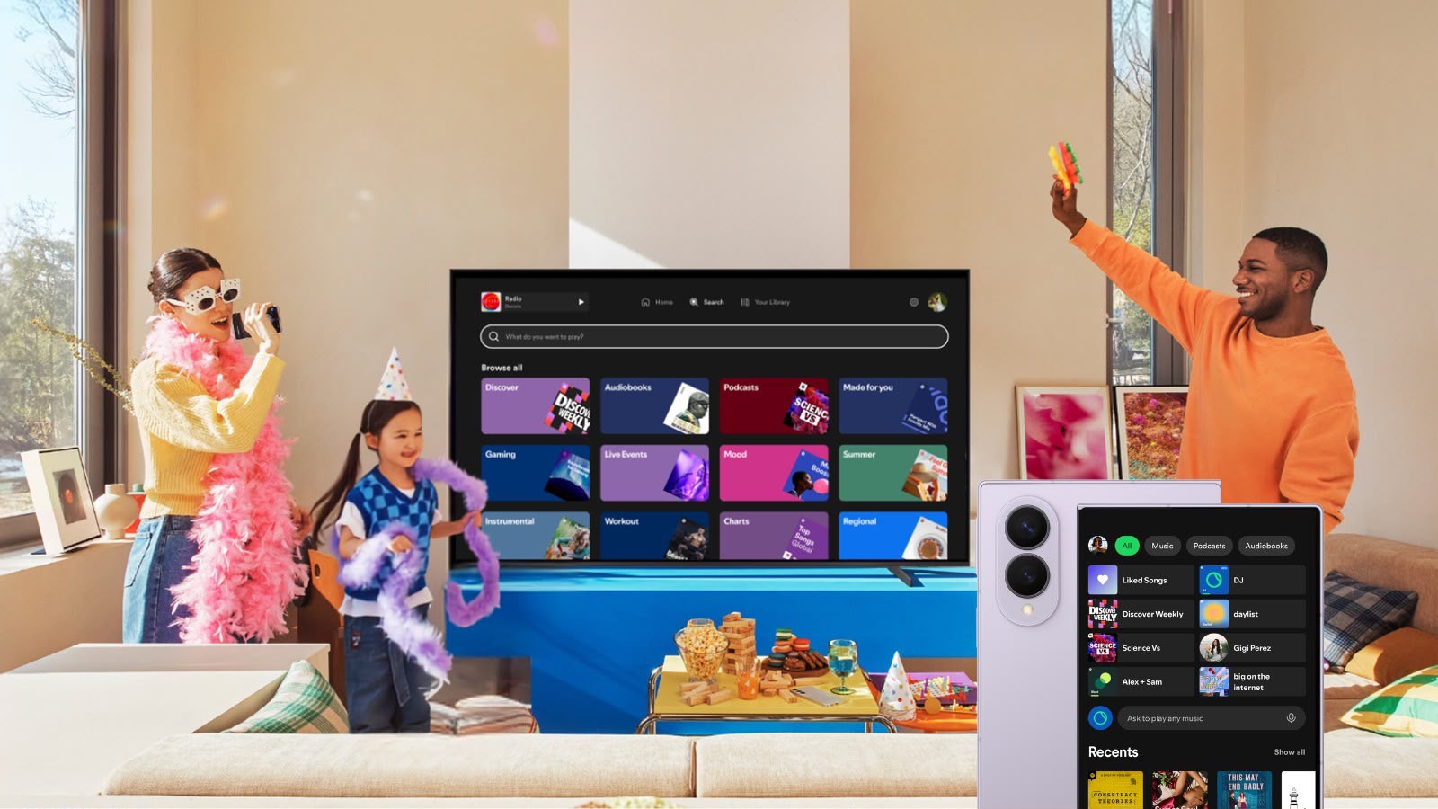 You are currently viewing Samsung and Spotify Bring Premium Listening to More Connected Devices